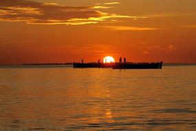 Sunset Water Dawn