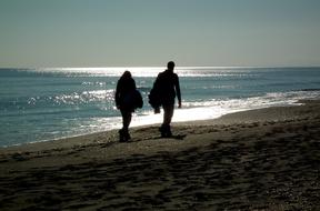 Sea Beach Couple