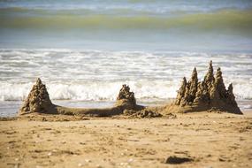 Sea Coast Sand castle