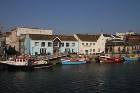 Fishing Village Boats coastline