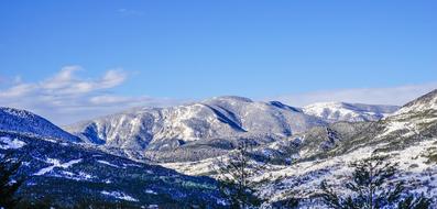 Snow Nature Panoramic