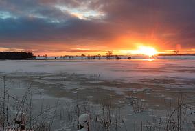 Sunset Waters Dawn
