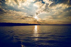 Lake Sky Reflection