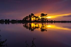 Water Reflection Dawn