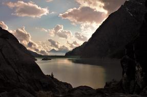 Panoramic Mountain Waters