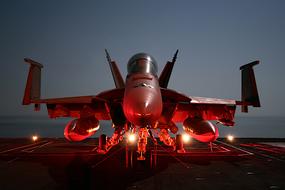 F-18 Super Hornet Aircraft carrier