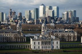 Old Royal Naval College in City, uk, england, london