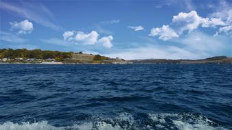 ocean landscape coastline sea