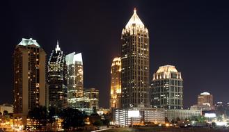 Atlanta Downtown Night