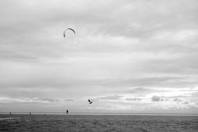 Kite Surfing Surf North Sea