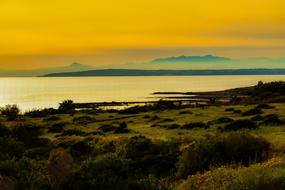 Sunset Landscape Sky