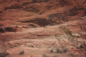 People Hiking Landscape