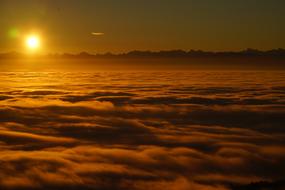 Sunrise Selva Marine Clouds Sea Of