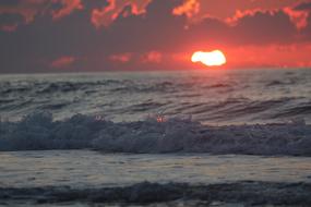 Sea Sunset Water