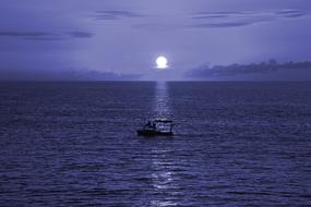 Ship Taka at Sunset