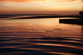 Sunset Waters reflection