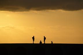 Sunset Dawn Silhouette