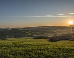 Tuscany Landscape Sunset