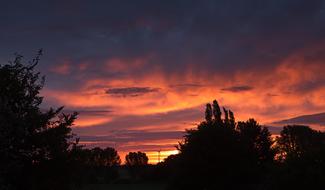 Sunset Dawn Panorama