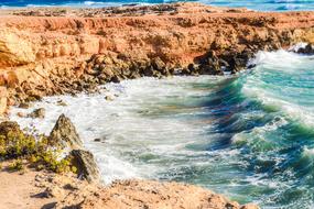 Sea Rocky Coast Cliff