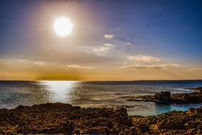 Afternoon Sea Sunlight