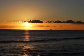 Sunset Dawn Water