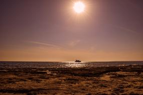 Boat Sea Sun