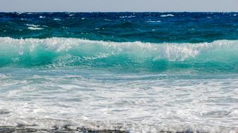 Wave Smashing Sea