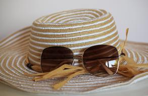 Hat Glasses Summer