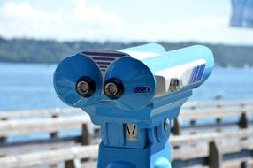 Public Binoculars Coin - Operated