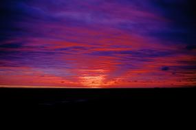 Sunset Clouds Of Colors