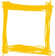 yellow frame holiday bright