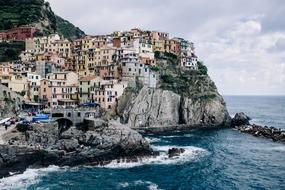 City on Beach Coast