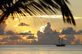 Ocean Ship Sailing