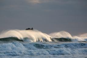 Windy Pacific Ocean Wave
