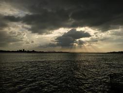 Sunset Lake Rays