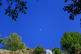 Natural Waterfall skyline