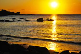 Sunset Dusk Water