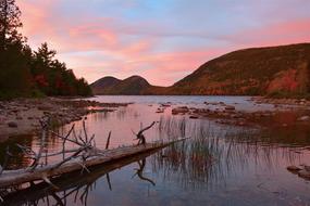 Sunset Lake Sky