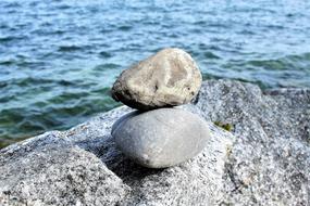 Lake Bodensee Rocks Stones