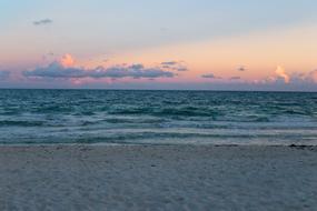 Sunset Sky Beach