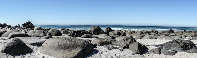 Landscape Stones Beach