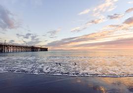 Beach Pier Wooden