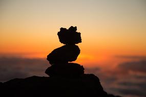 Beach rocks at Dawn