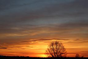 Sunset Dawn skyline