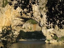 The natural Ardesh River