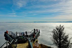 Observation Deck Sea Of Fog