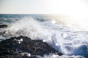 wavy Ocean Water splash