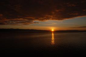 Sunset Sea