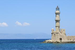 Lighthouse Sea Water
